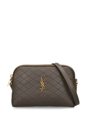 Saint Laurent   Mini Gaby quilted leather shoulder bag 