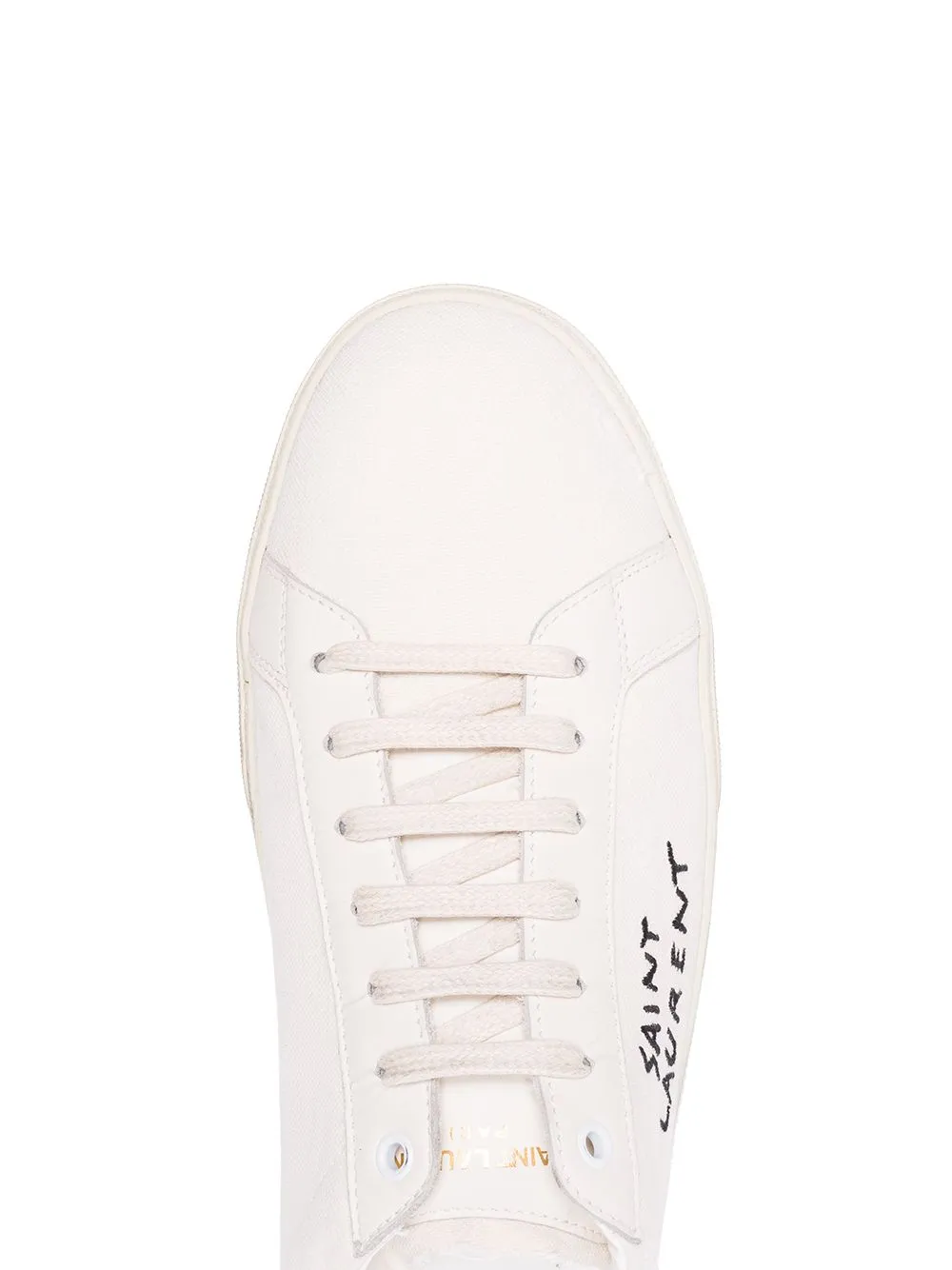 Saint Laurent    Saint Laurent Court Classic Sl/06 Canvas Sneakers