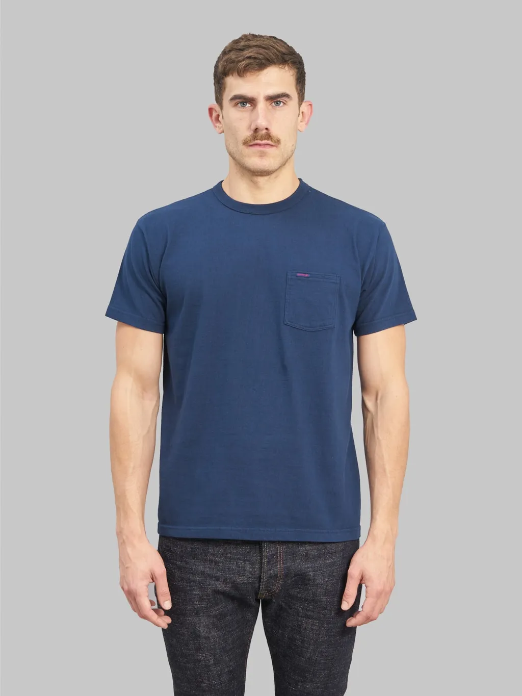 Samurai Jeans SJST-PCMIIL Heavyweight Pocket Plain Navy