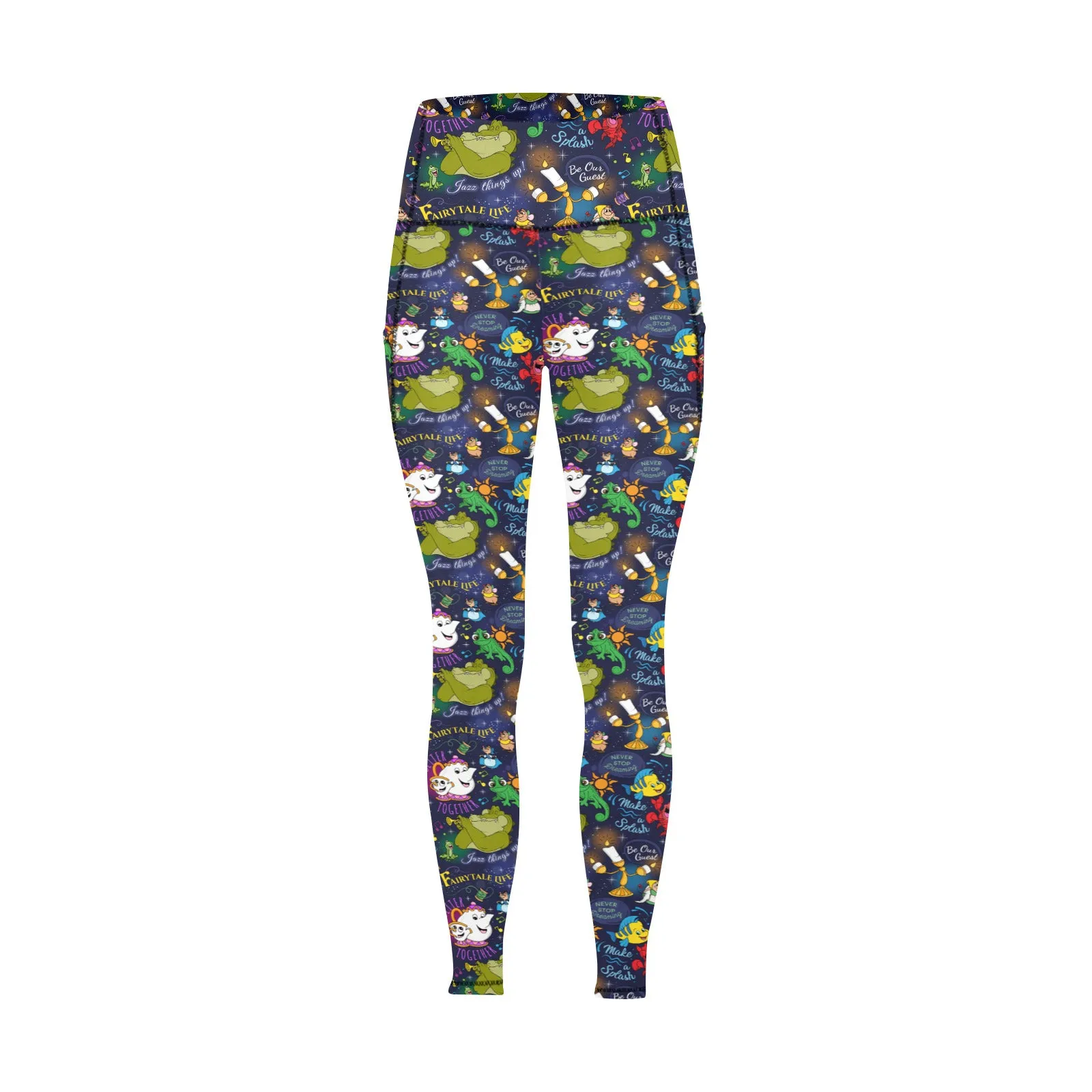 Sidekicks Women's Athletic Leggings With Pockets