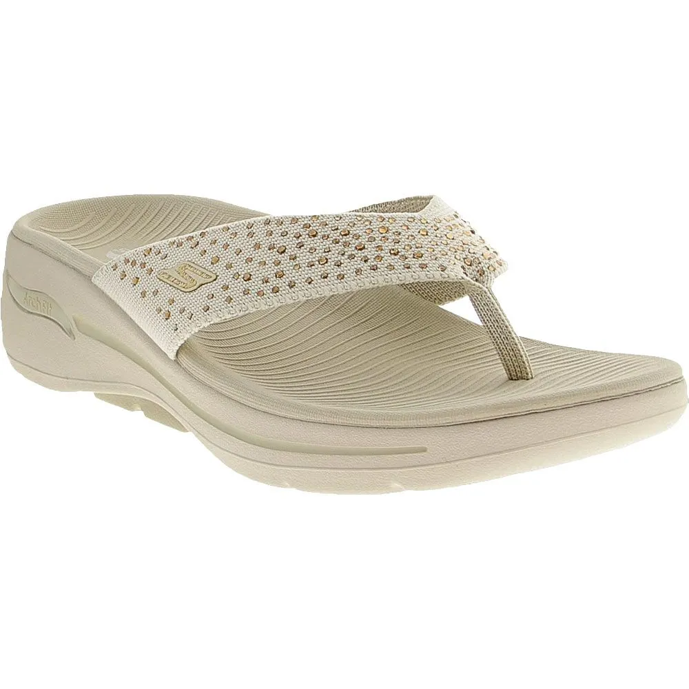 Skechers Go Walk Arch Fit Dazzle Womens Sandals