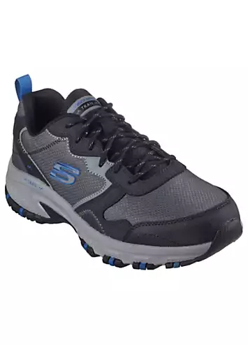 Skechers Mens Hillcrest Overlay Lace-Up Trainers | Grattan