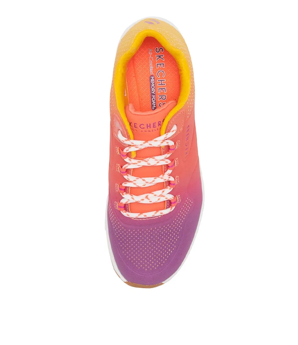 SKECHERS Uno 2 Pink Multi Sneakers