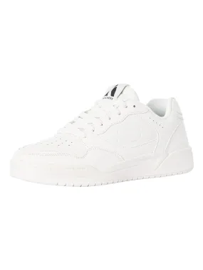 Skechers Volley Low Varsity Trainers - White