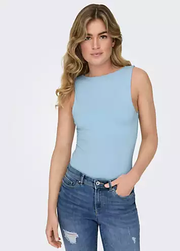 Sleeveless Vest Top by Only | Look Again