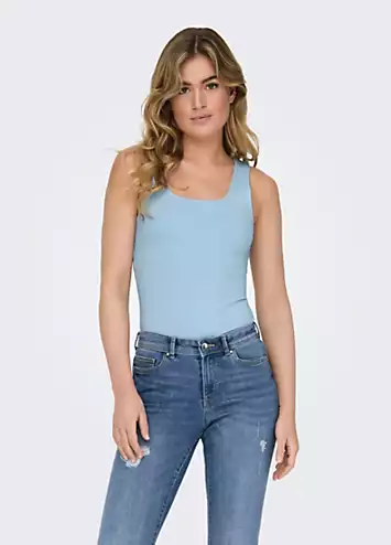 Sleeveless Vest Top by Only | Look Again