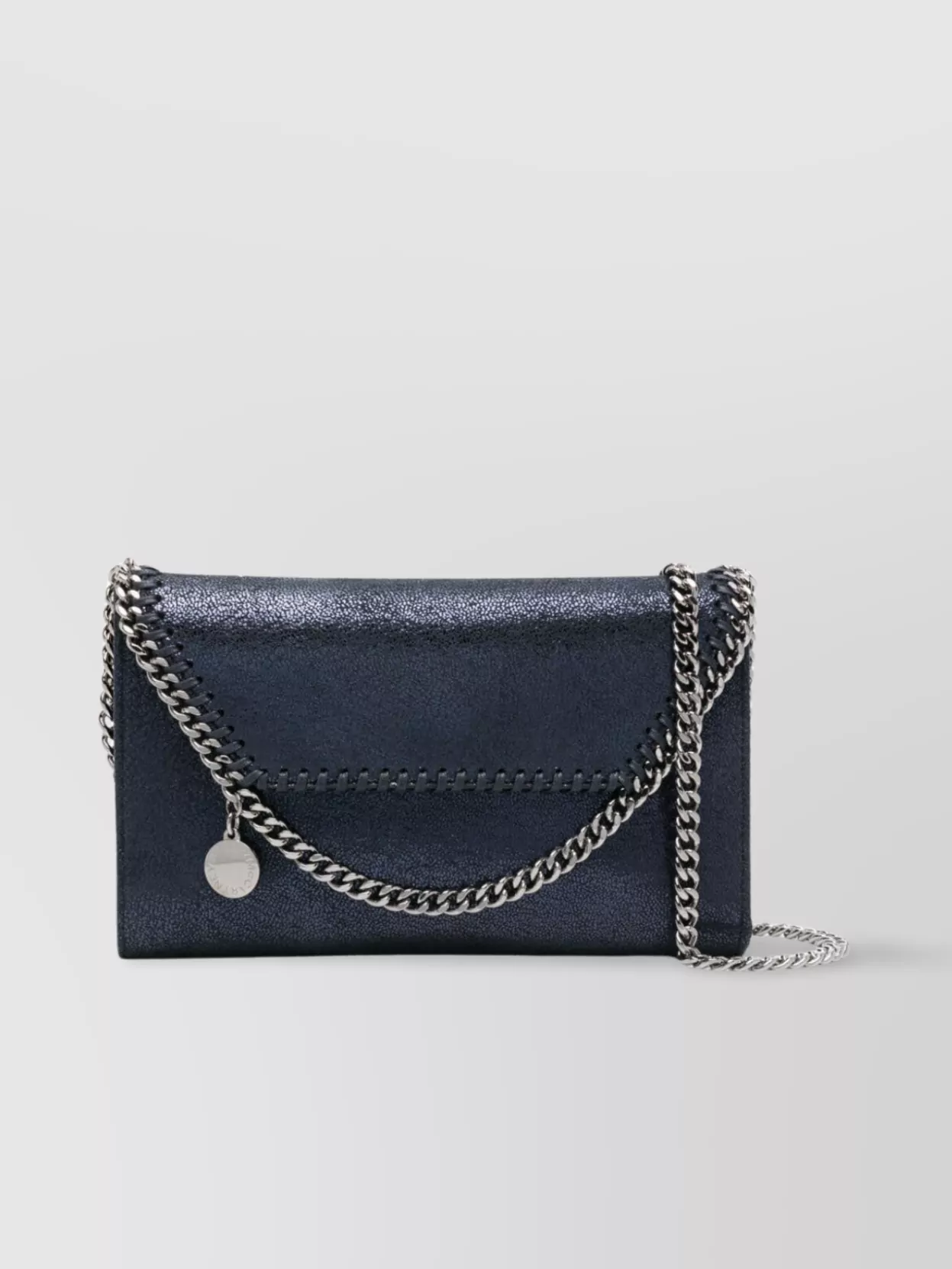 Stella Mccartney   Mini shoulder bag with faux suede finish