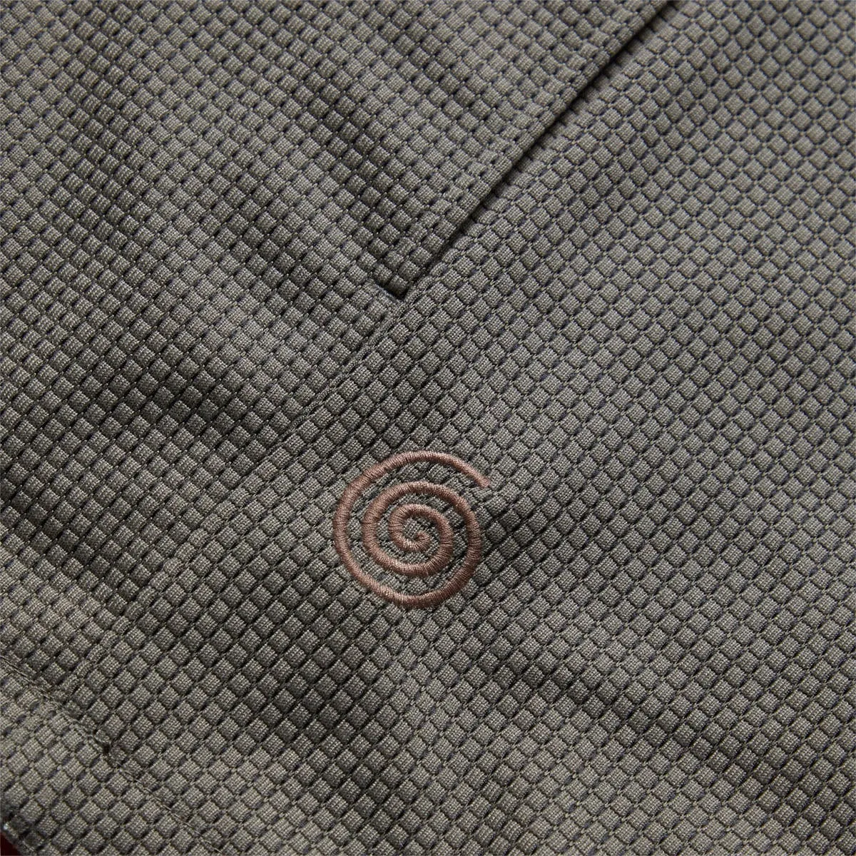 SUNSTRUCK 1/2 ZIP MICRO GRID JACKET Pewter | Bodega