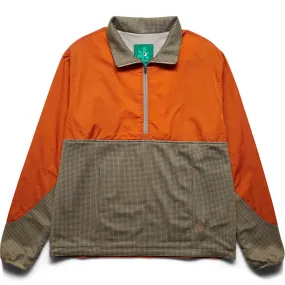 SUNSTRUCK 1/2 ZIP MICRO GRID JACKET Pewter | Bodega