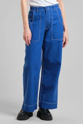 Surf Blue Vara Canvas Workwear Pants