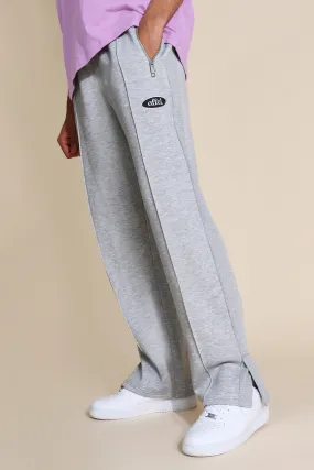 Tall Oversized Official Split Hem Joggers