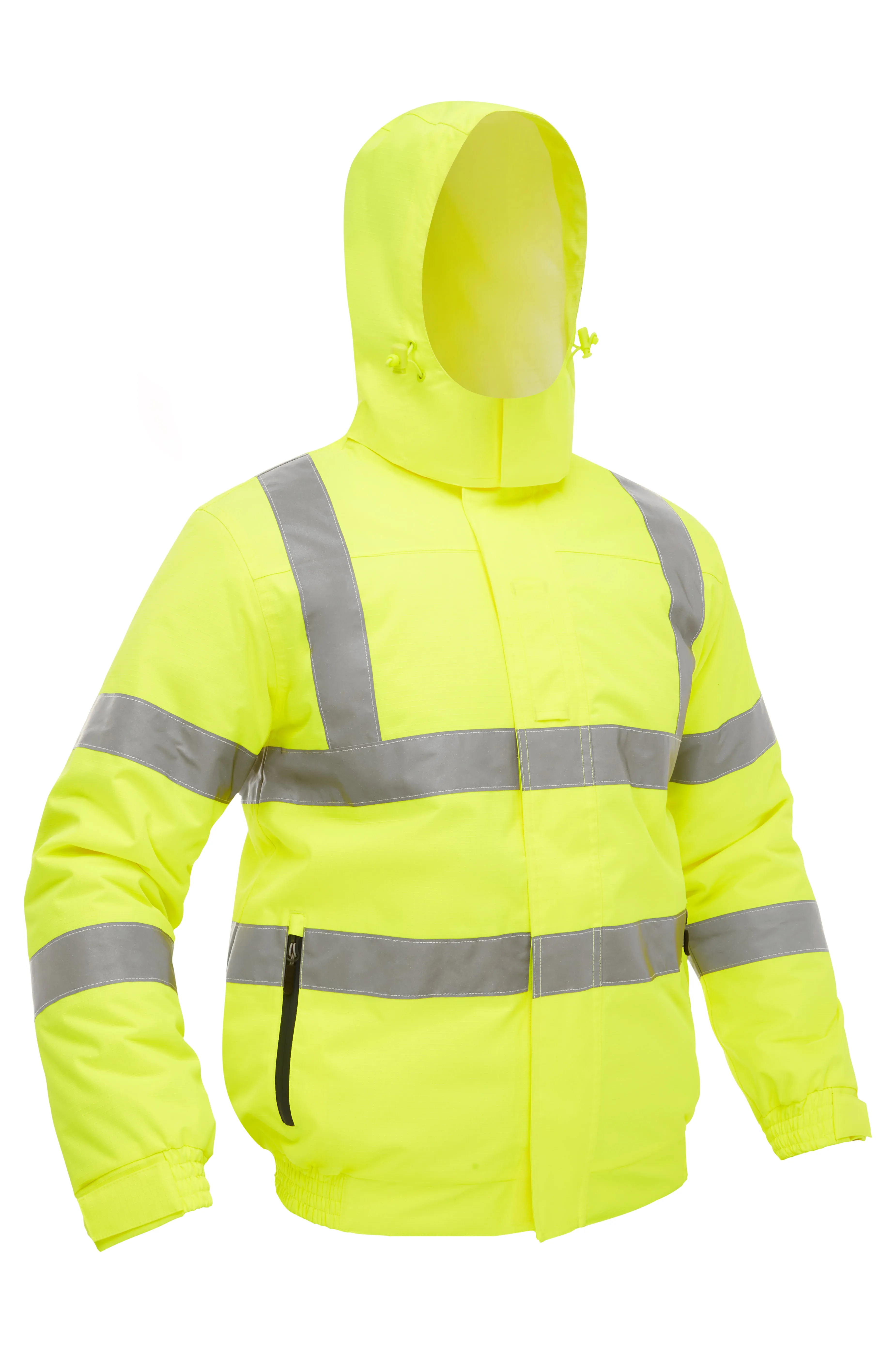 TAPED HI VIS WET WEATHER RIPSTOP BOMBER JACKET