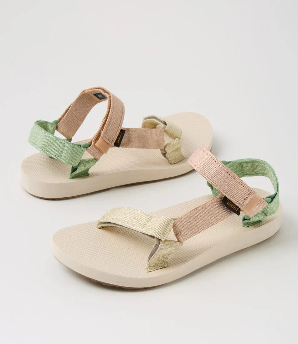 TEVA W Original Univ Metallic Clay Multi Fabric Sandals