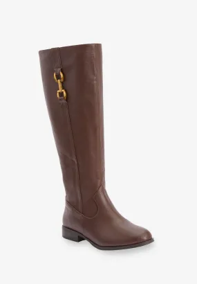 The Azalia Tall Wide Calf Boot By Comfortview