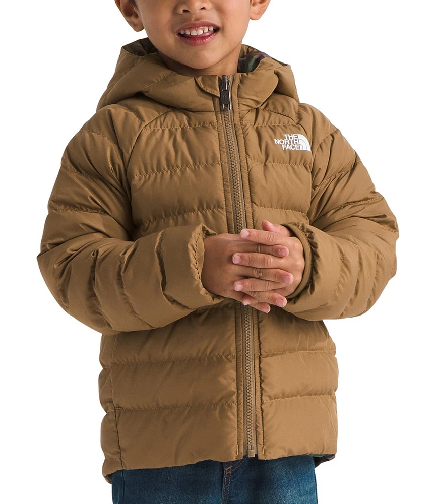 The North Face Little Boys 2T-7 Long Sleeve Reversible Perrito Hooded Jacket