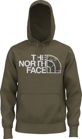 The North Face Men's Half Dome Pullover Hoodie Military Olive/Multi Color Print