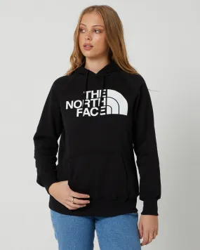 The North Face Women's Half Dome Pullover Hoodie - Tnf Black Tnf White | SurfStitch