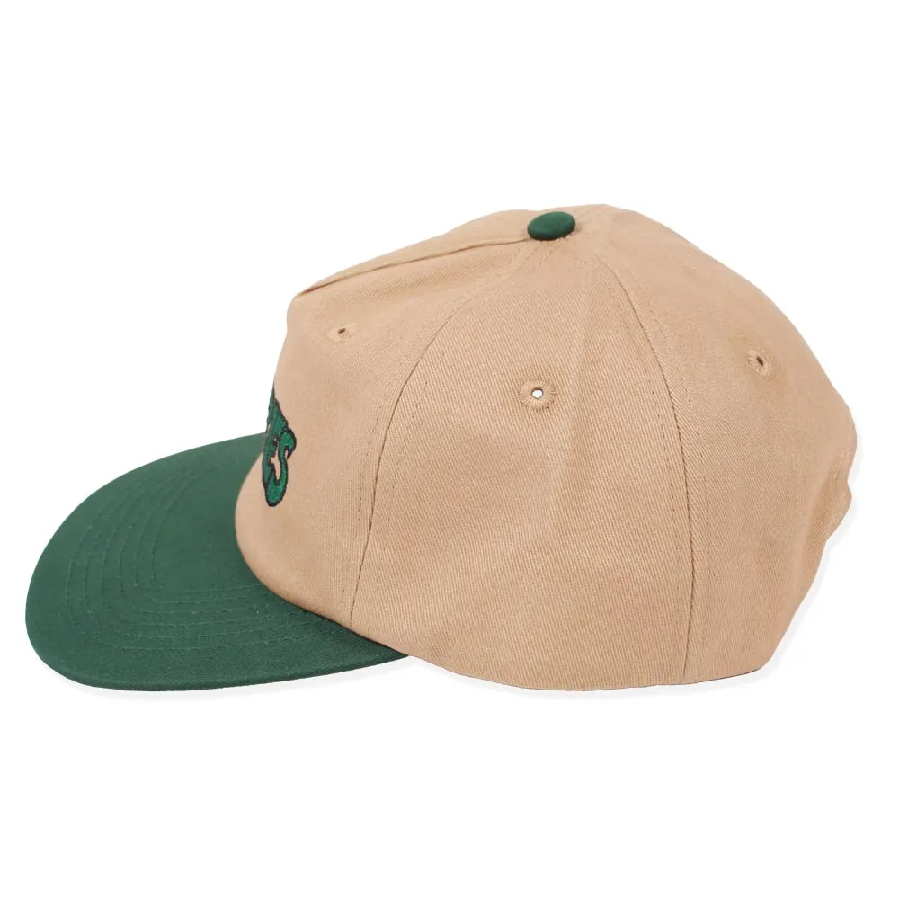 Theories That's Life Snapback Hat- Khaki/Pine