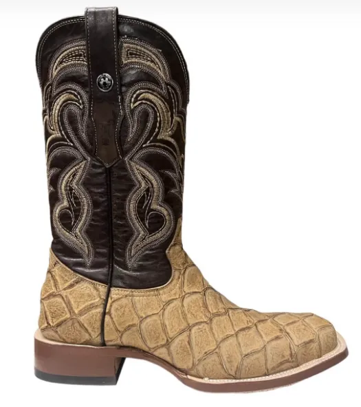 TM207024 -Tanner Mark Men's Boot - Print Monster Fish