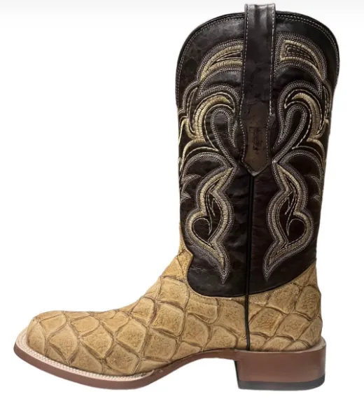 TM207024 -Tanner Mark Men's Boot - Print Monster Fish