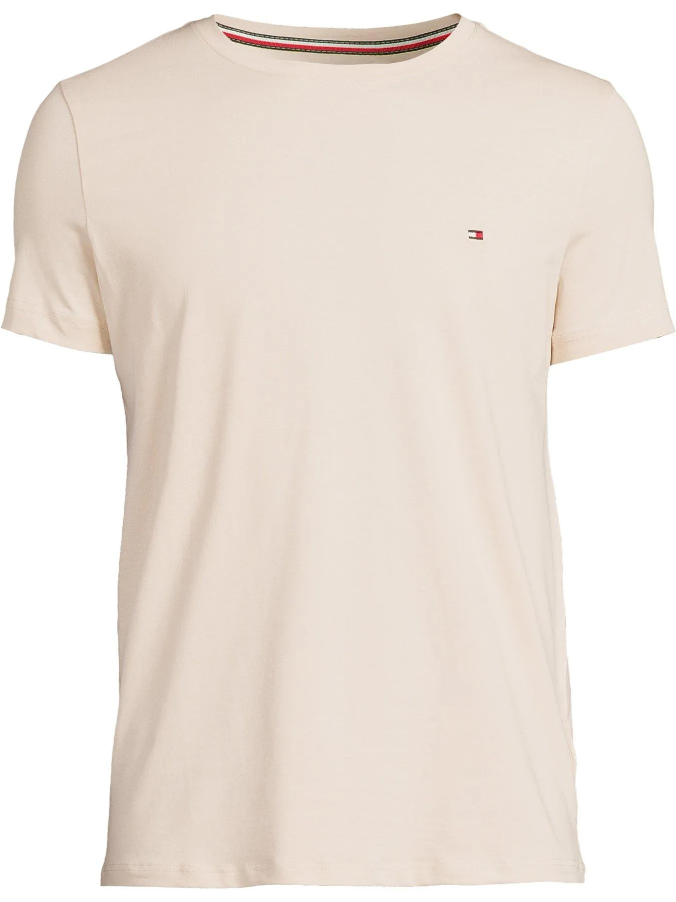 Tommy Hilfiger Tommy Jeans Stretch Slim T-Shirt - Beige