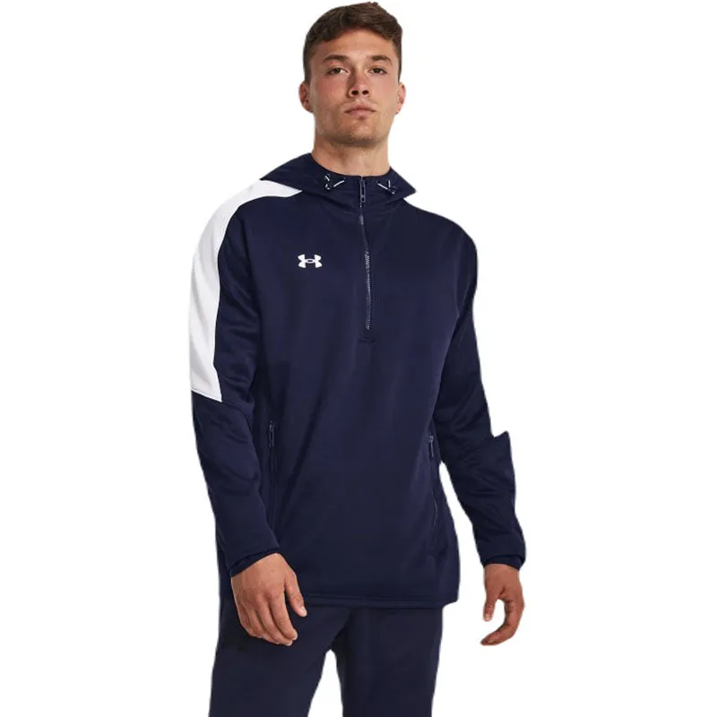 Under Armour Men's Midnight Navy/White Storm Armour Fleece Hoodie