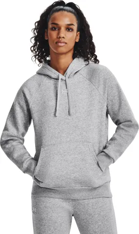 Under Armour Women's UA Rival Fleece Hoodie Mod Gray Light Heather | Buy Under Armour Women's UA Rival Fleece Hoodie M