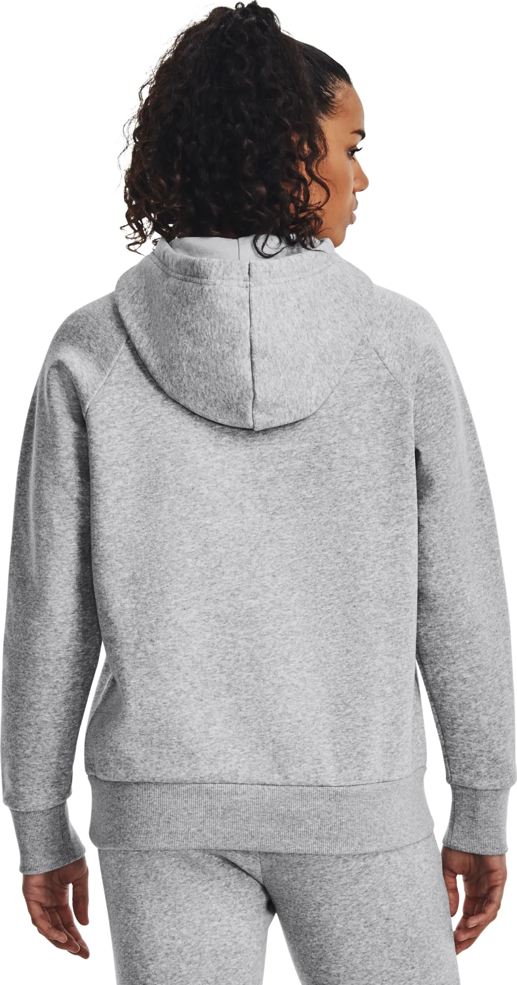 Under Armour Women's UA Rival Fleece Hoodie Mod Gray Light Heather | Buy Under Armour Women's UA Rival Fleece Hoodie M