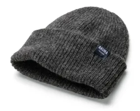 Unisex knitted hat rib, Anthracite | Manufactum