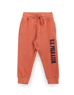 U.S. Polo Assn. Kids Boys Brand Print Joggers