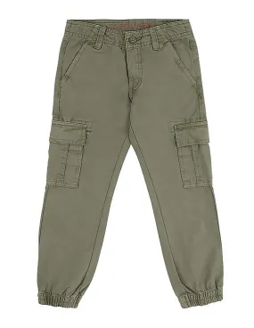 U.S. Polo Assn. Kids Boys Cotton Twill Cargo Joggers