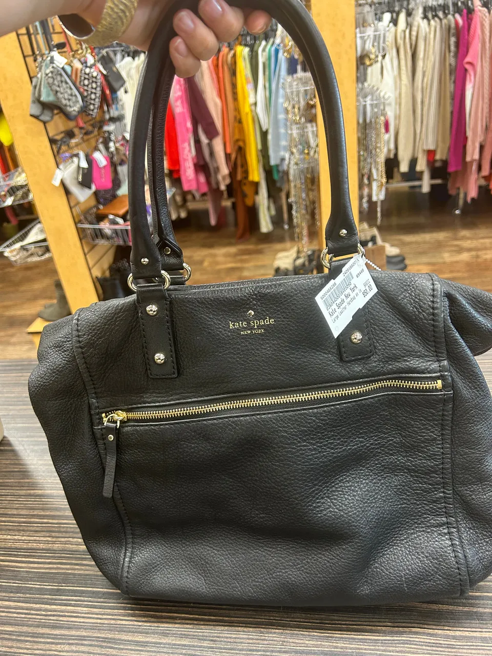 Used Kate Spade New York Large Leather Handbag 60091-S000468286