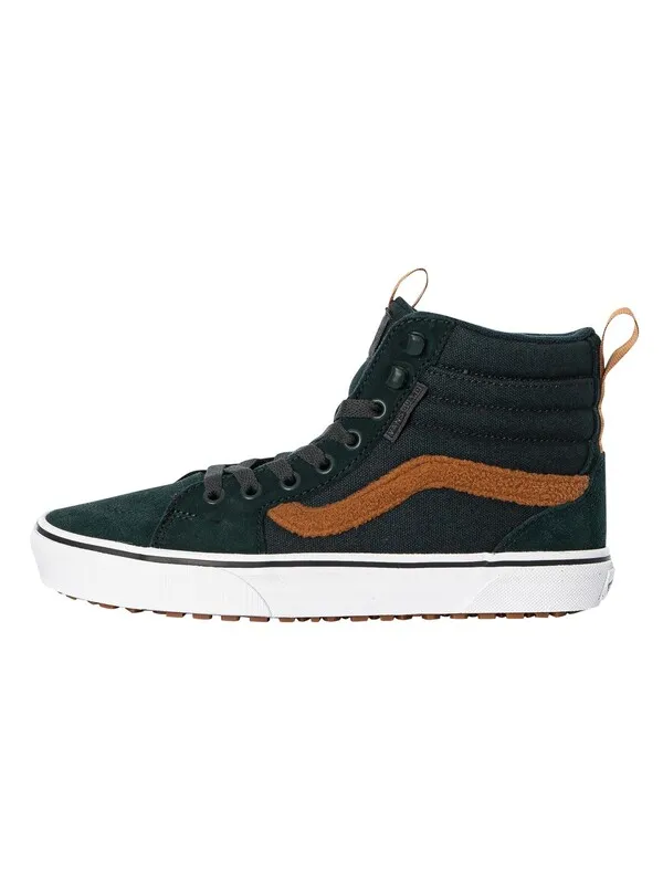 Vans Filmore Hi Vansguard Suede Trainers - Cozy Feels Scarab