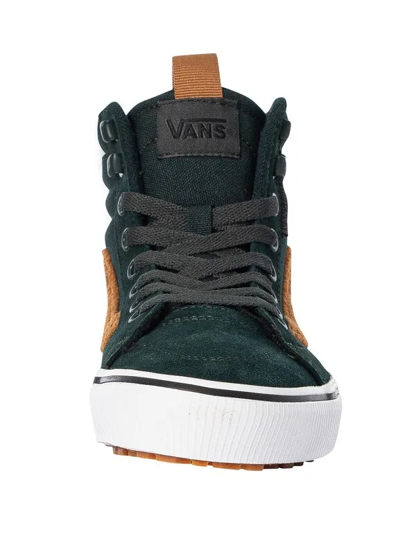 Vans Filmore Hi Vansguard Suede Trainers - Cozy Feels Scarab