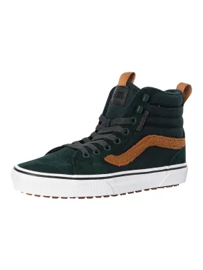 Vans Filmore Hi Vansguard Suede Trainers - Cozy Feels Scarab