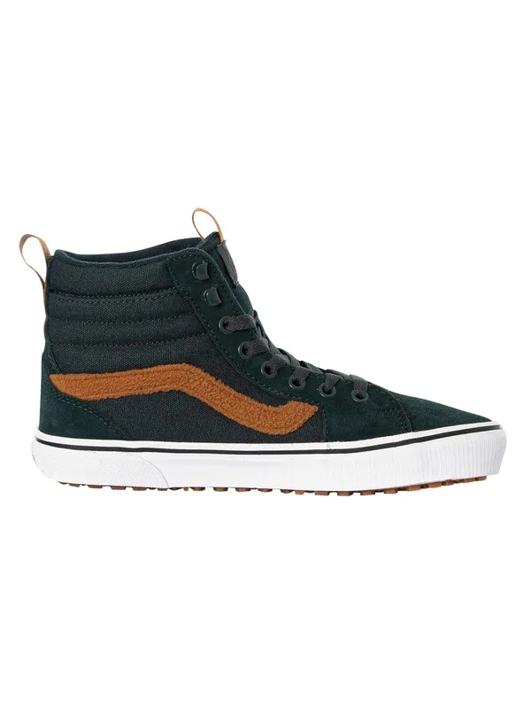 Vans Filmore Hi Vansguard Suede Trainers - Cozy Feels Scarab