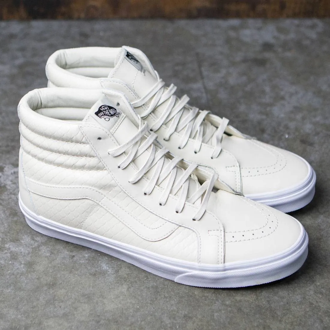 Vans Men Sk8-Hi Reissue DX - Armor Leather (white / turtledove)