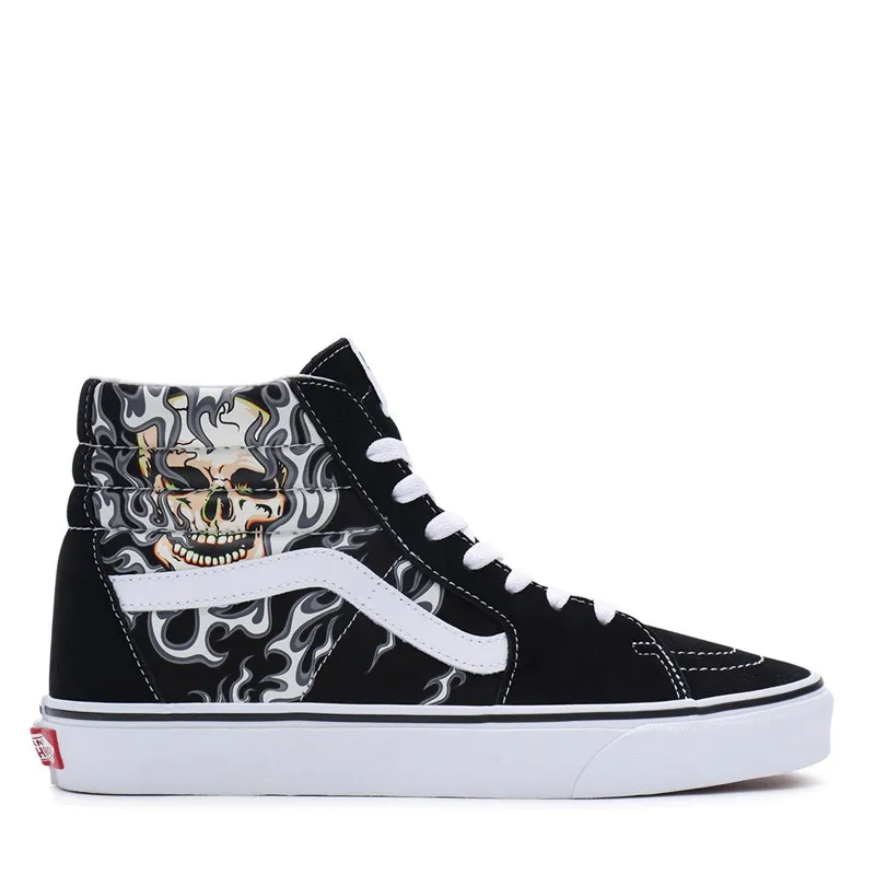 Vans Sk8-Hi Skull Trainers Black/True White