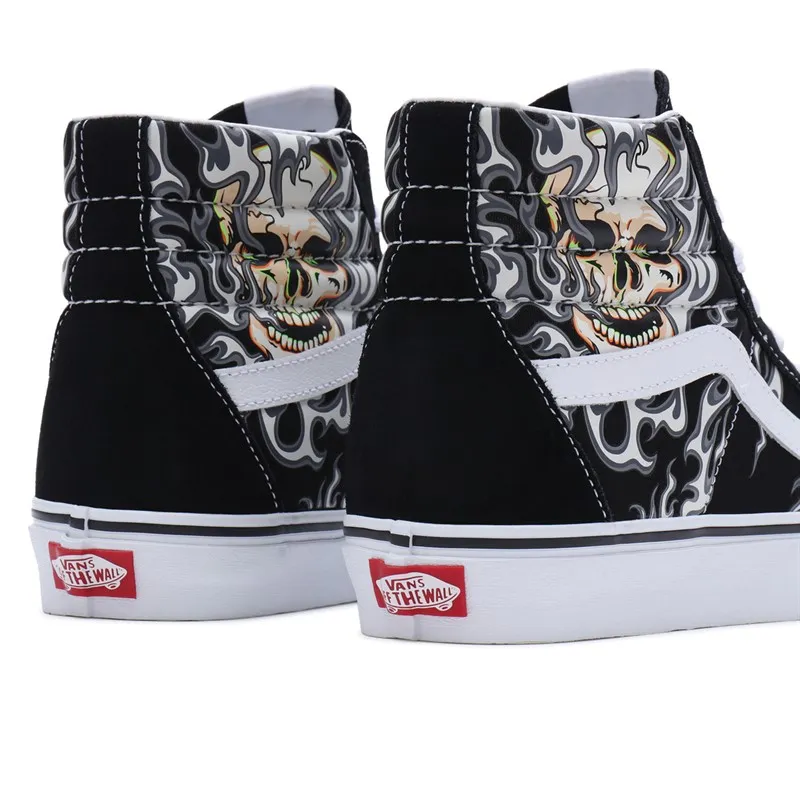 Vans Sk8-Hi Skull Trainers Black/True White