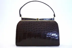 Vintage 60's Alligator Handbag