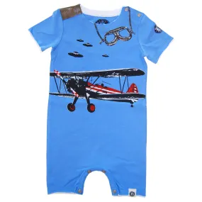 Vintage Airplane Romper by: Mini Shatsu