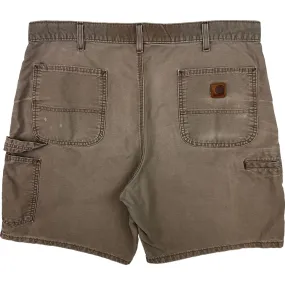 Vintage Carhartt Carpenter Faded Brown Workwear Shorts B144 LBB