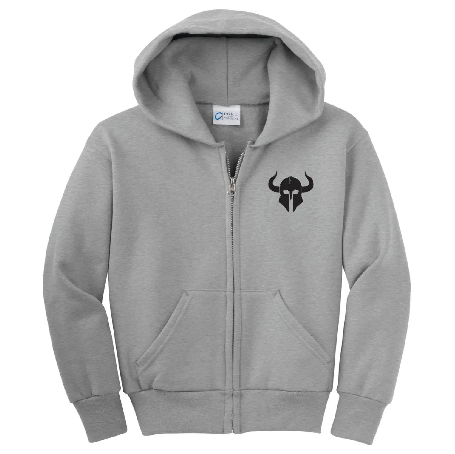 Warrior Brewing Youth Core Fleece Full-Zip Hooded Sweatshirt