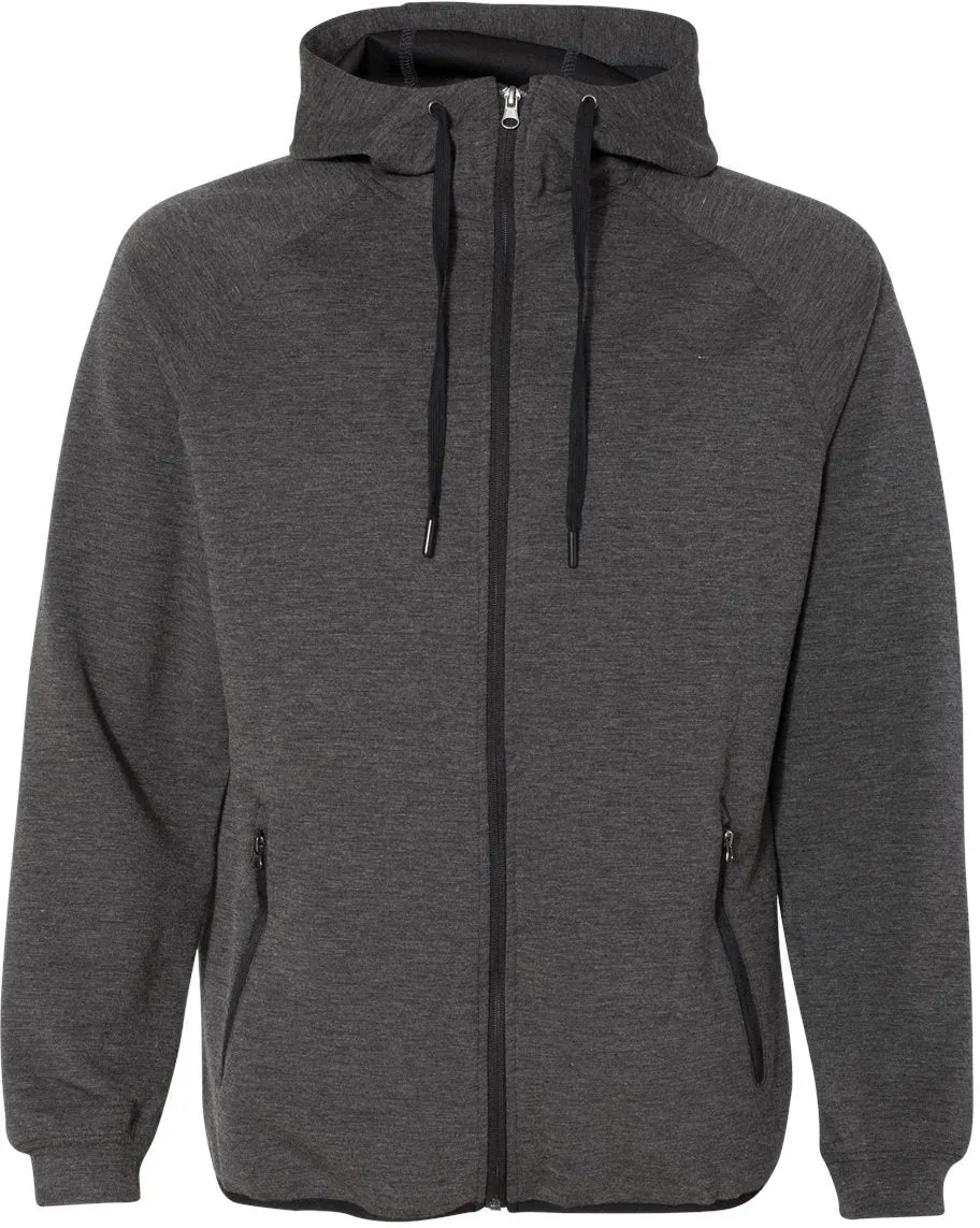 Weatherproof Heat Last Fleece Tech Full-Zip Hooded Sweatshirt