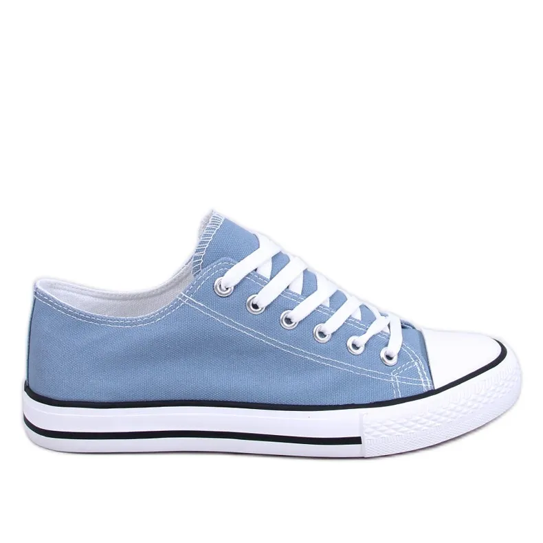 Women's classic sneakers Basic Jeans blue