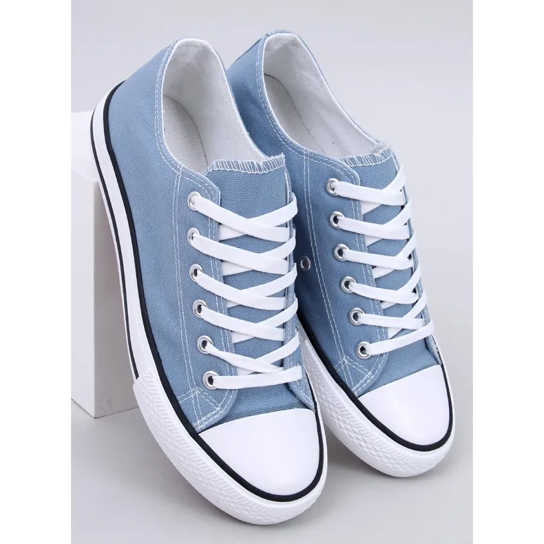 Women's classic sneakers Basic Jeans blue