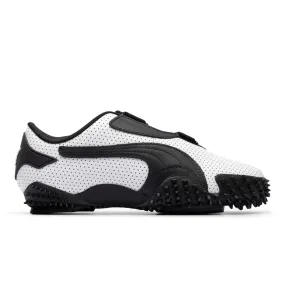 WOMEN'S MOSTRO PERF PUMA WHITE/PUMA BLACK | BODEGA