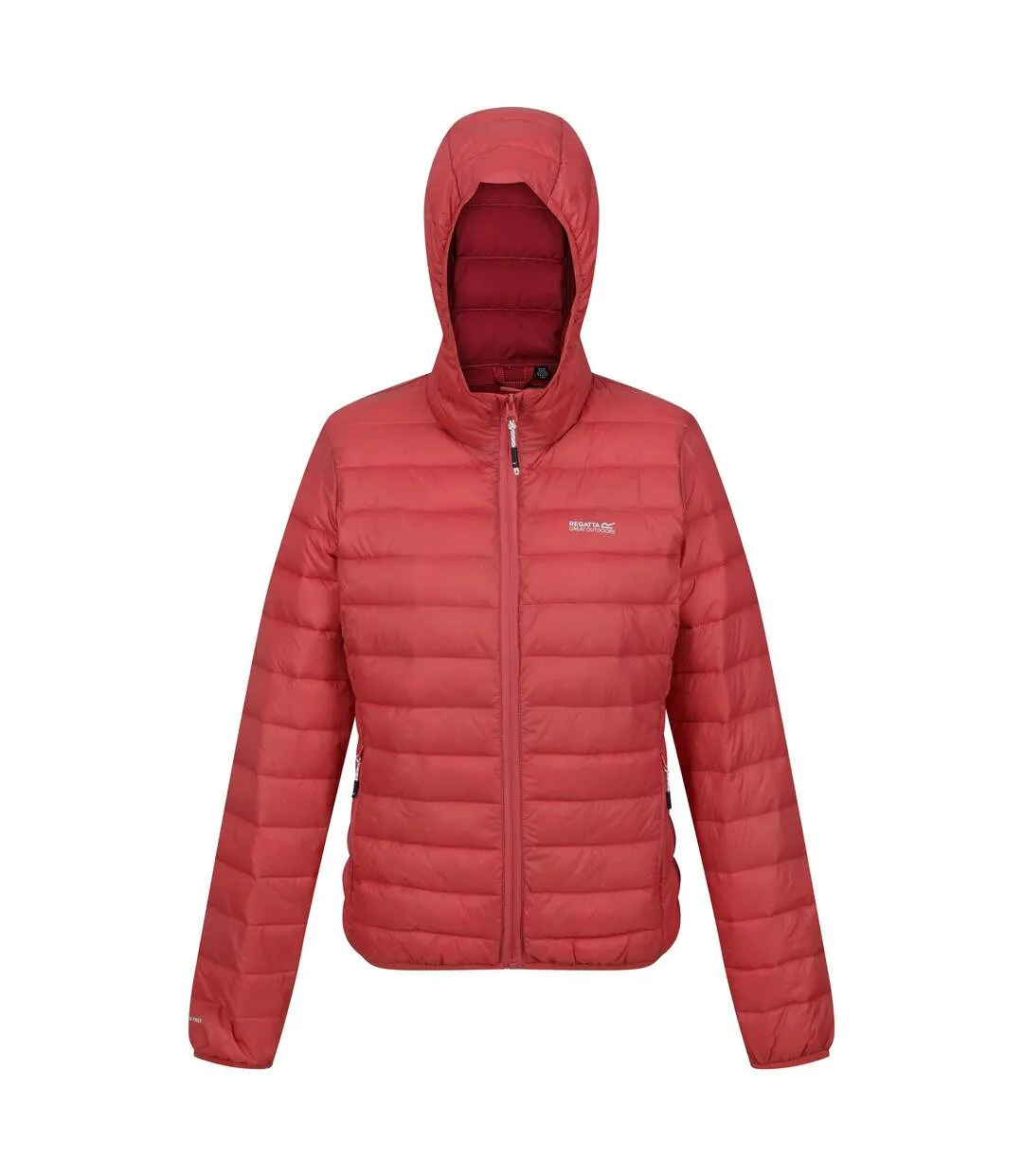 Womens/ladies marizion hooded padded jacket mineral red/rumba red Regatta