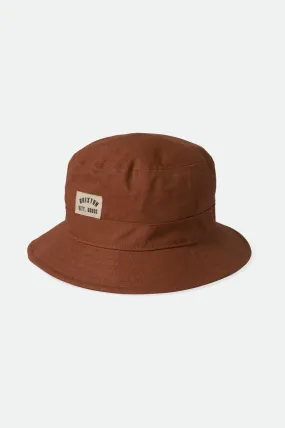 Woodburn Packable Bucket Hat - Terracotta Sol Wash